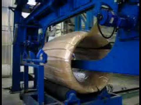 steel wire rod coil packing machine & wrapping machinery