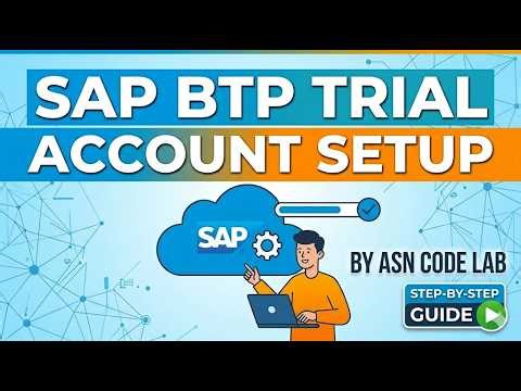 SAP BTP Trial Account Create + Install Eclipse + Connect Step-by-Step