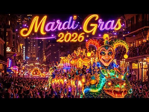 Mardi Gras 2026 — INSANE Night Parade in New Orleans (4K POV, Full Floats)