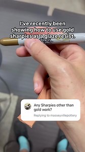 82K views · 404 reactions | How to use a Sharpie ❤️ ••• Follow @claybystacia for more! | The Ceramic School | Facebook