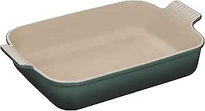 Le Creuset Stoneware Heritage Rectangular Dish, 4 qt. (12" x 9"), Artichaut