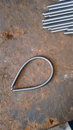 Custom Generator Spring Fabrication Precision Metalwork#GeneratorSpring #MetalSpring#fabricateking#