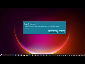 how to resolve error something happened on our end. here’s the error code: 0x87e10bc6