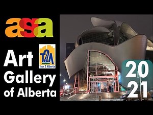 Art Gallery of Alberta 🇨🇦 at City of Edmonton ❤️【4K】👍😍👍
