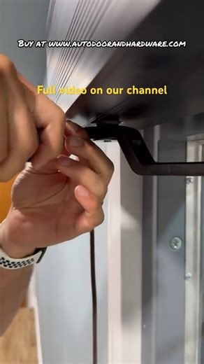 How To Replace An Automatic Door Arm #shortsreels #diy #construction #doorrepair #locksmith | Automatic Door and Hardware