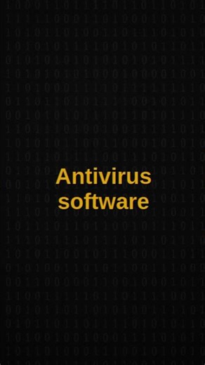 Antivirus software #computereducation #computer