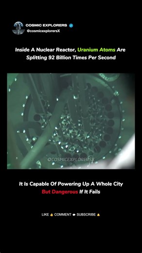 The Sound Of A Nuclear Reactor Powering Up