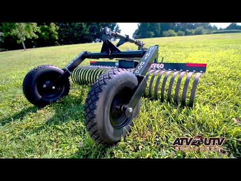 DIRT DOG® Landscape Rake A Must Have Attachment