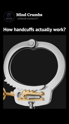 Handcuffs Look Simple… But Here’s How They Actually Work!😳 🔐