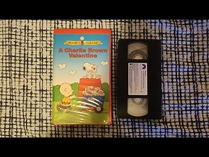 Opening To A Charlie Brown Valentine 2003 VHS