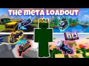 Using the current best *Meta Loadout* in Pixel Gun 3D