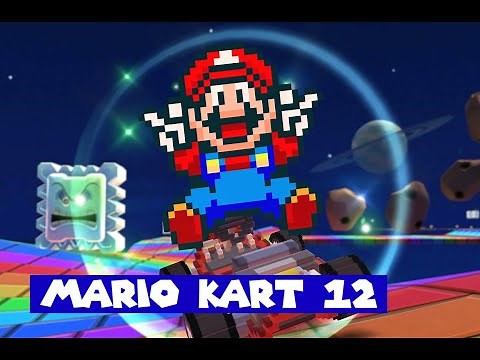 CMU 15-112 Term Project - Super Mario Kart 12 - (Made in Python)