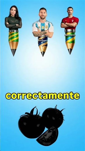 ¿De Qué Color Es El Tomate? Messi También Se Equivocó 😳🍅