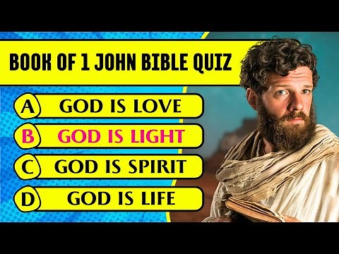 Book of 1 John Bible Quiz & Trivia (30 Hardest Questions & Answers to Test Your Bible Knowledge)