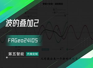 Geogebra制作波的叠加2