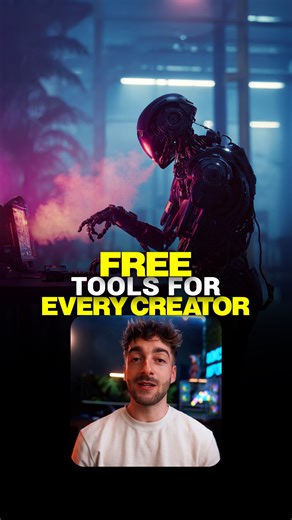 Seb Intel on Instagram: "Comment “Tools” and I’ll send all 3 links. These free AI tools let you design, edit, and even build games — no software needed. Just upload, type what you want, and get pro results in seconds. #aitools #freeaitools #informative #aiinfo #techhacks #prompt"