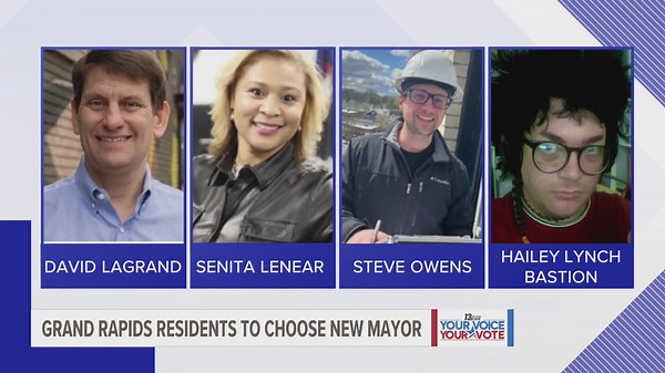 Here's the 4 candidates running for Mayor of Grand Rapids