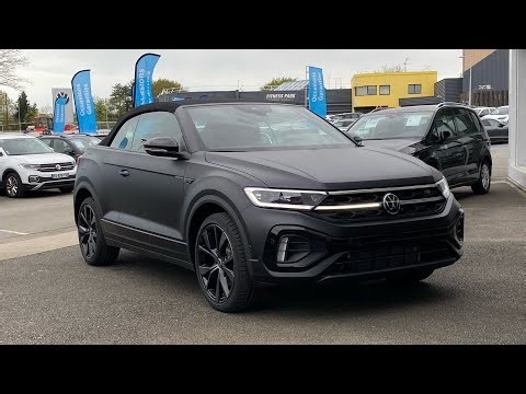 1 of 190 Volkswagen T-Roc Convertible Black Mat edition