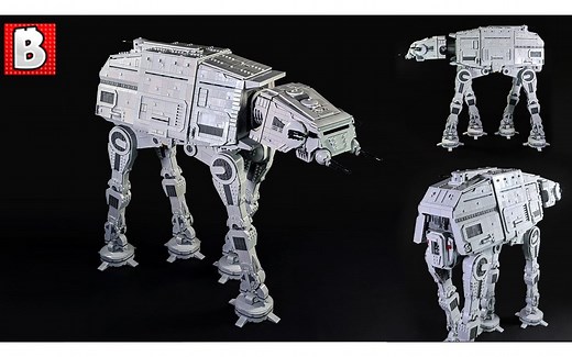 【合集】AT-AT 全地形装甲步行机 by BrickVault LEGO乐高 Star Wars 星球大战 MOC