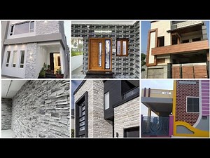 Latest Exterior Wall Tiles Design 2024 || Front Elevation Tiles Design For Home