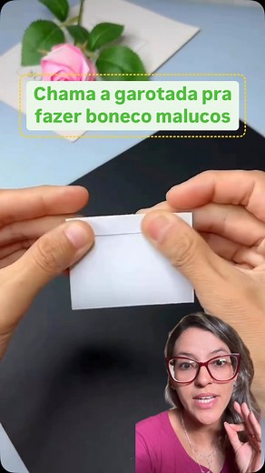 487K views · 4K reactions |  Crie um bonequinho que se mexe com esse...