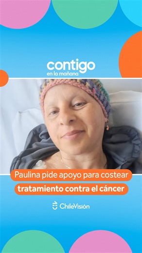 👉🏻 Nataniel se acercó hasta nuestro programa para contar el caso de Paulina Negrón, su esposa. Ella tiene 40 años, es madre de dos hijos y necesita apoyo para costear un millonario tratamiento contra el cáncer que cuesta $5 millones cada 21 días. Si quieres apoyar a esta joven familia puedes hacerlo a través de la Cuenta Corriente de BancoEstado 22100022978 a nombre de Paulina Negrón, RUT 16.083.049-2 #ContigoCHV 📲 | Chilevisión
