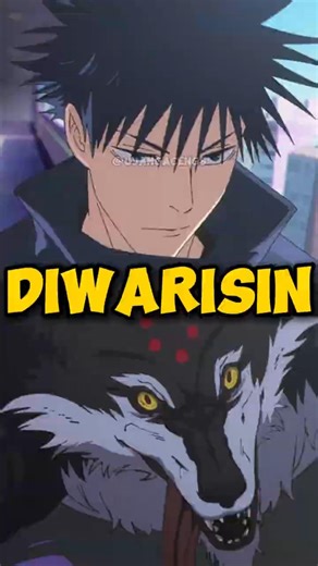 Apakah Shikigami yang turu ngewarisin kemampuannya? #jujutsukaisen #jjk #shorts #megumi #manga
