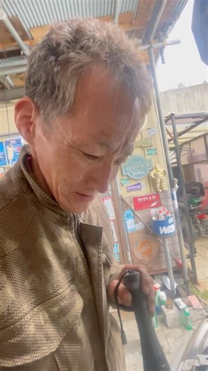 改造車エアーフロメーター交換