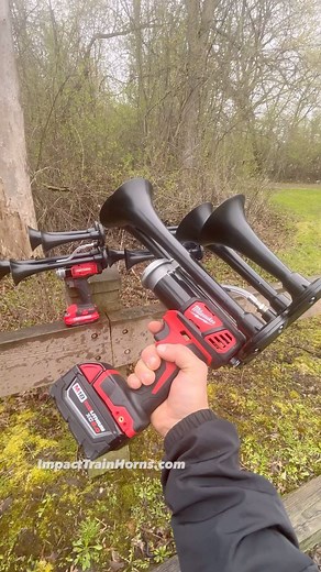 668K views · 1.3K reactions | Which quad horn sounds the best? #ImpactTrainHorns #tools #trainhorn #airhorn #tools | Impact Train Horns | Facebook