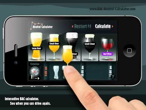 BAC alcohol calculator - video tutorial