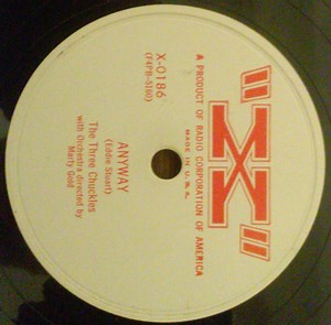 The Three Chuckles - Anyway / The Funny Little Things We Used To Do