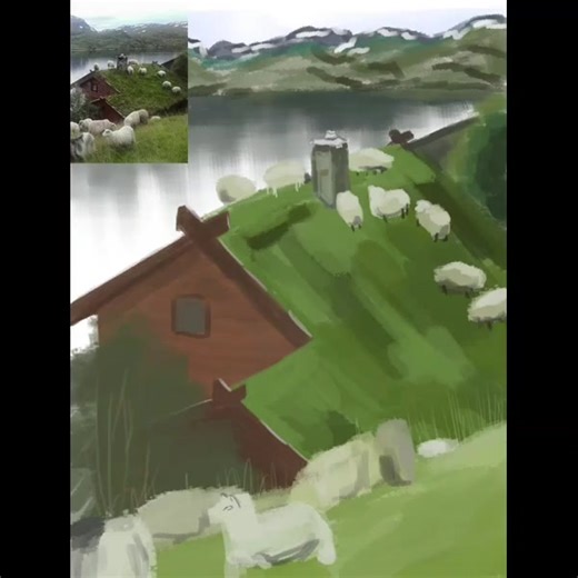 Drawing Nature Inspired by Смешарики Characters