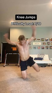 Knee Jumps are one of my favorite exercises for increasing your explosiveness and vertical jump. Here are some variations of them based on difficulty level #kneejumps #plyometricstraining #explosivetraining #aclrecovery #jumpingexercises #plyometricexercises #kneehealthexercise | Aclwonders
