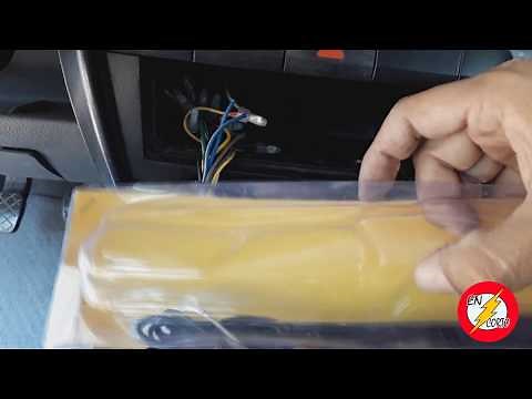 instalación Antena de radio para autoestereo