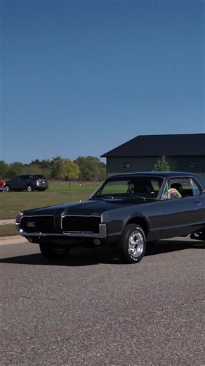 Mercury Cougars Leaving Tri River Rodders Car Show