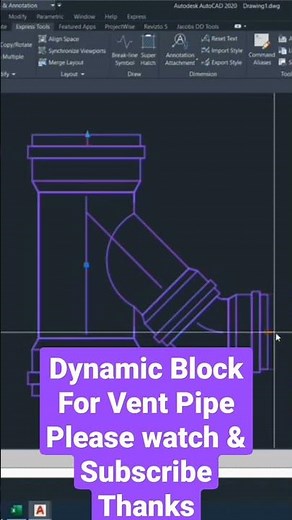 Dynamic Block For Vent Pipe