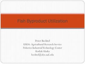Fish Byproduct Utilization - SlideServe