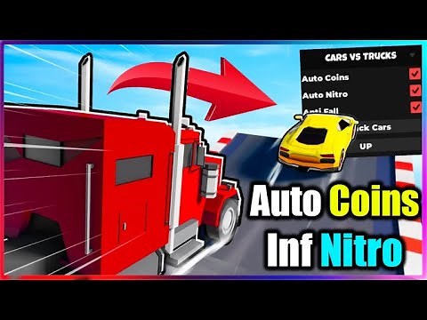 🚖 Cars vs Trucks Script - Inf Nitro, Fast Coins, Anti Fall & More