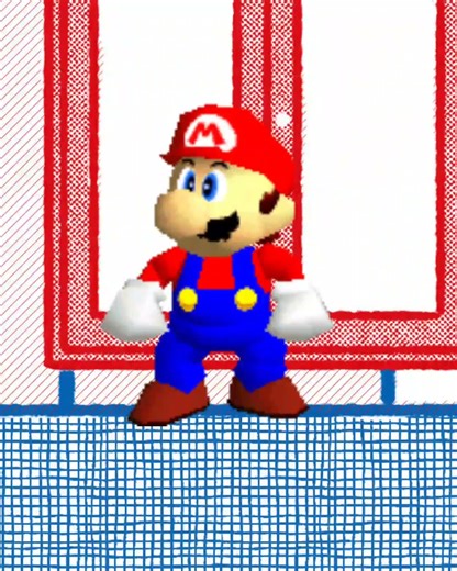 When mario got super duolingo and sees behind super duo #mario #funny