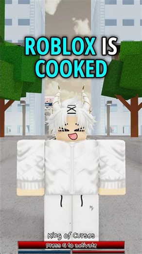 Roblox is COOKED 💀 #roblox #jujutsushenanigans