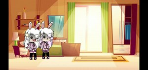 Animated Characters in Domestic Setting