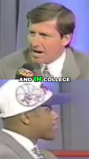 Allen Iverson Draft Night Interview (1996) with Craig Sager #alleniverson #nba #nbadraft #nbashorts