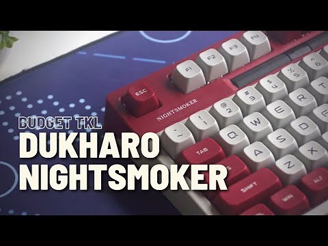 Budget TKL Keyboard | Dukharo Nightsmoker TKL Overview and Sound Test