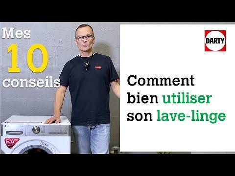 10 conseils pour bien utiliser son lave-linge !