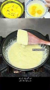 Suji Ka Halwa With Egg 😍 | Egg Semolina Halwa Recipe | UF Food Network