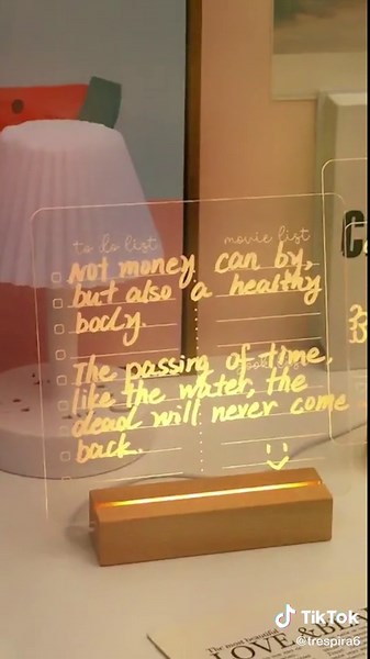 Creative LED Note Board: The Perfect Night Light