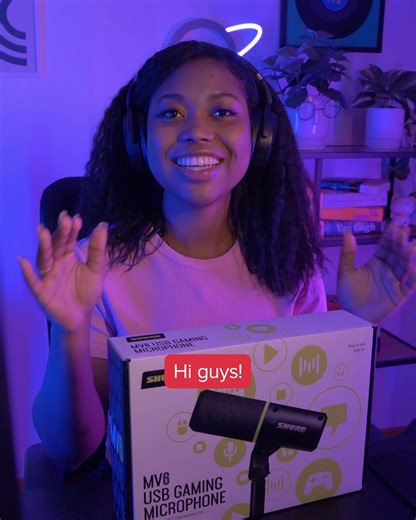 Testing out the MV6 USB Gaming mic so you don't have to 🤔 | Shure
