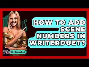 How To Add Scene Numbers In WriterDuet? - The Drama Reel