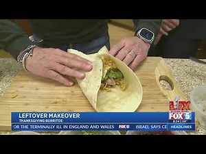 Thanksgiving Leftover Burrito