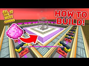 How To CRAFT And BUILD A PARTICLE ACCELERATOR In All The Mods 10